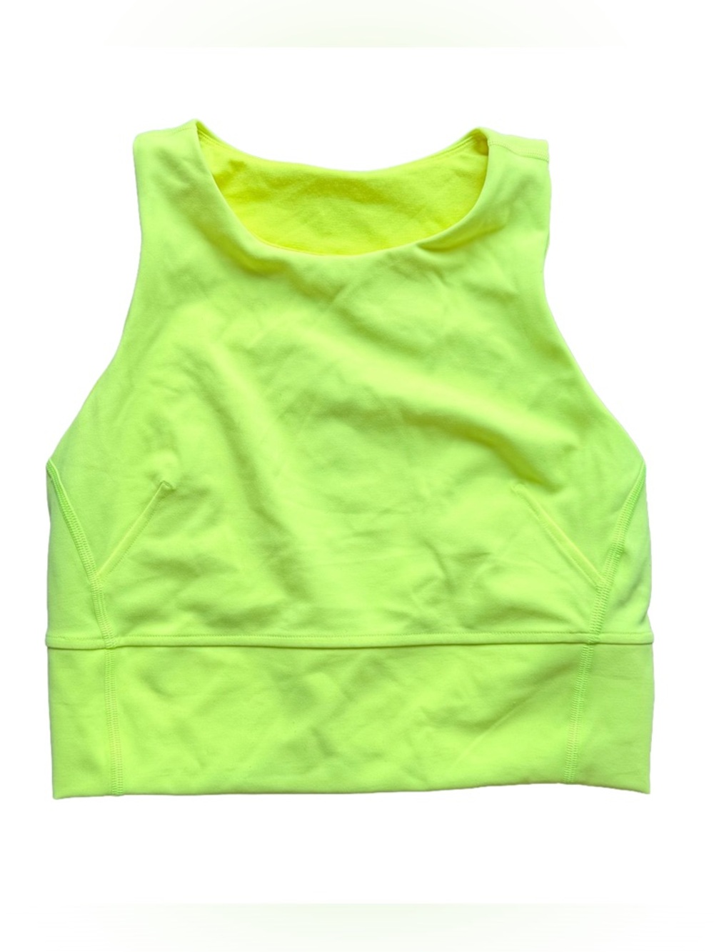 LULULEMON | Everlux High Neck Crop Tank | Athletic | Workout